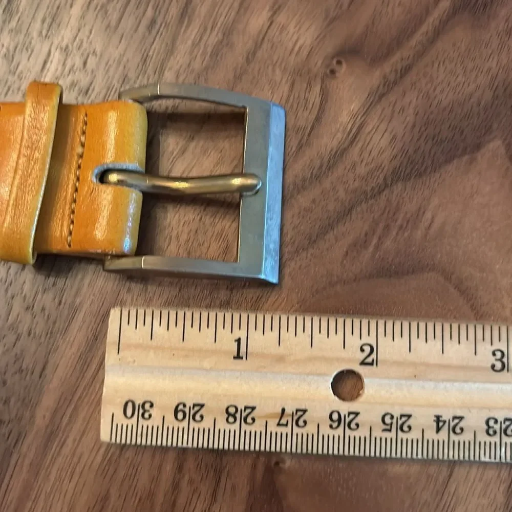 Vintage Harness House Leather Belt - 32